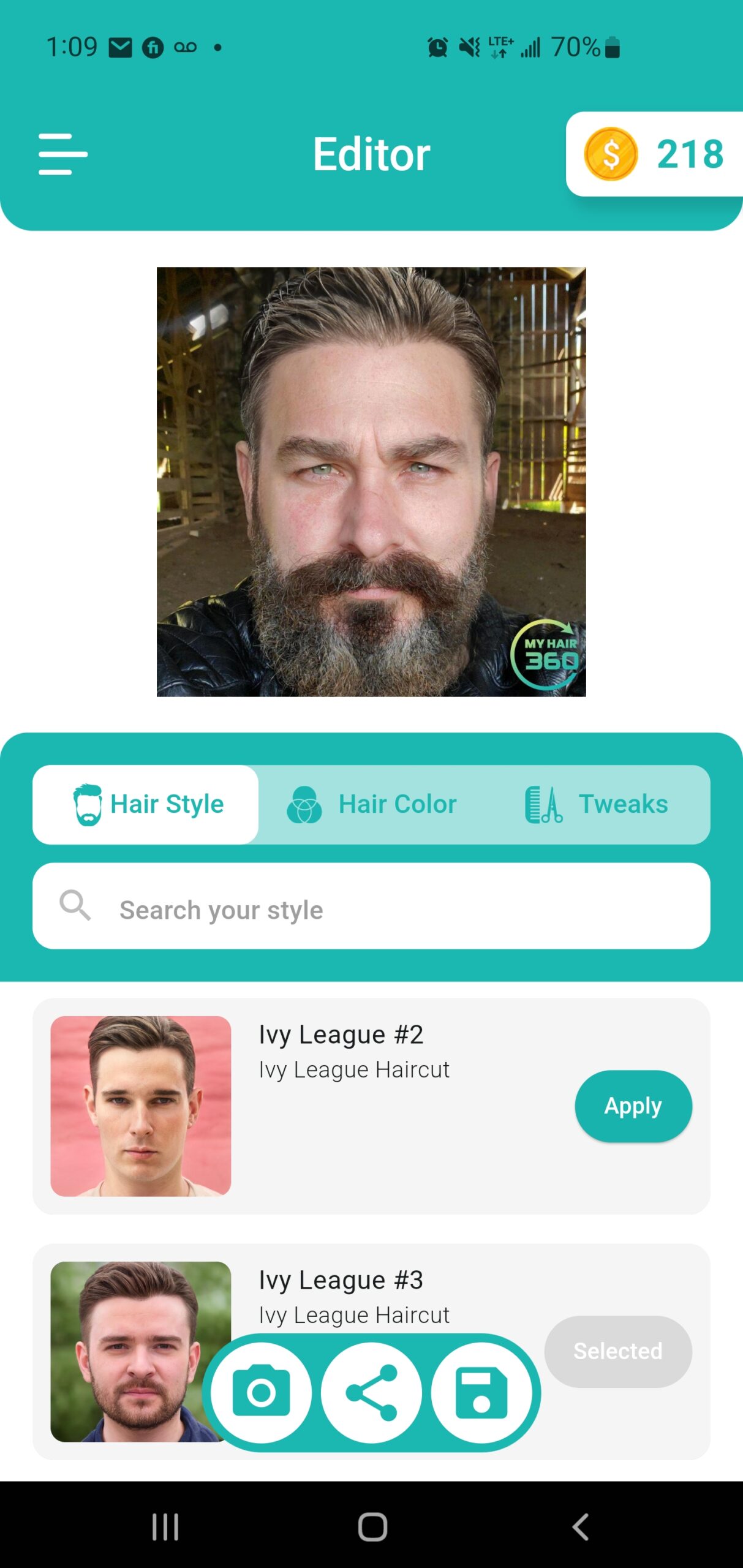 LifeArt- AI hairstyle try on for iPhone - Free App Download